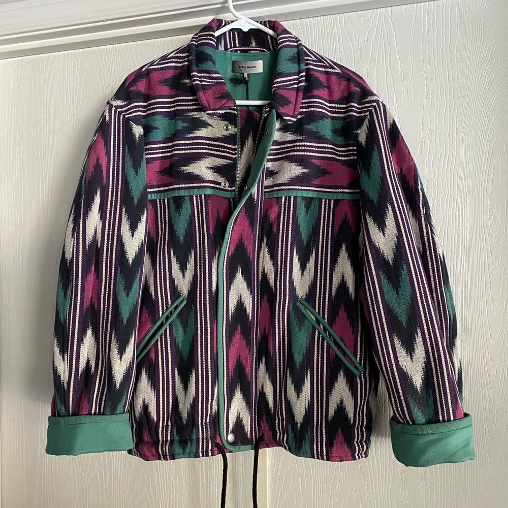 NWT Isabel Marant Men’s Leyis Ikat Jacket